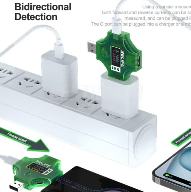 Тестер зарядного устройства Relife XA1